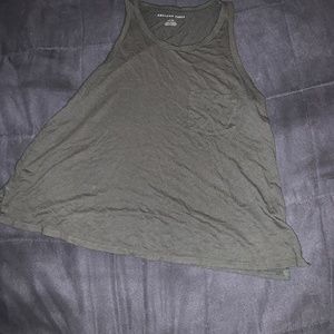 Size small olive tank
